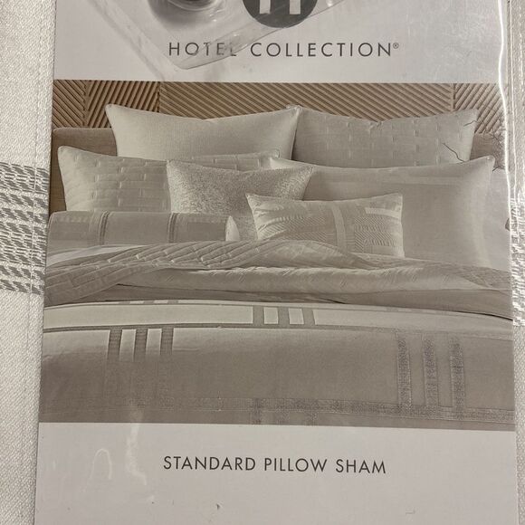 Hotel Collection Structure Sham,
Standard, off White - Picture 3 of 4